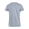 Grey Melange - Back - Clique Mens Premium Melange T-Shirt