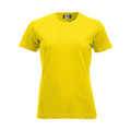 Lemon - Front - Clique Womens-Ladies New Classic T-Shirt