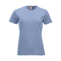Light Blue - Front - Clique Womens-Ladies New Classic T-Shirt