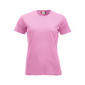 Bright Pink - Front - Clique Womens-Ladies New Classic T-Shirt
