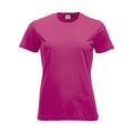 Bright Cerise - Front - Clique Womens-Ladies New Classic T-Shirt