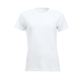 White - Front - Clique Womens-Ladies New Classic T-Shirt