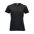 Black - Front - Clique Womens-Ladies New Classic T-Shirt