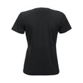 Black - Back - Clique Womens-Ladies New Classic T-Shirt