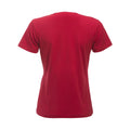 Red - Back - Clique Womens-Ladies New Classic T-Shirt