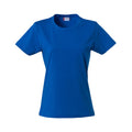 Royal Blue - Front - Clique Womens-Ladies Plain T-Shirt
