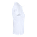 White - Side - James Harvest Womens-Ladies Sunset Polo Shirt