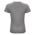 Grey Melange - Back - Clique Womens-Ladies Organic Cotton T-Shirt