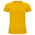 Lemon - Front - Clique Womens-Ladies Organic Cotton T-Shirt