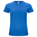 Royal Blue - Front - Clique Womens-Ladies Organic Cotton T-Shirt
