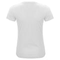 White - Back - Clique Womens-Ladies Organic Cotton T-Shirt