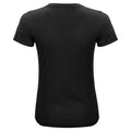 Black - Back - Clique Womens-Ladies Organic Cotton T-Shirt