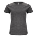 Anthracite Melange - Front - Clique Womens-Ladies Organic Cotton T-Shirt