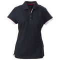 Navy - Front - James Harvest Womens-Ladies Antreville Polo Shirt