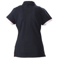 Navy - Back - James Harvest Womens-Ladies Antreville Polo Shirt