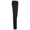 Black - Side - Clique Unisex Adult Stretch Cargo Trousers