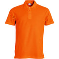 Blood Orange - Front - Clique Mens Basic Polo Shirt