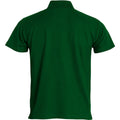 Bottle Green - Back - Clique Mens Basic Polo Shirt