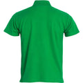 Apple Green - Back - Clique Mens Basic Polo Shirt