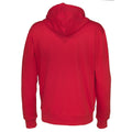 Red - Back - Cottover Mens Full Zip Hoodie