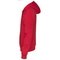 Red - Lifestyle - Cottover Mens Full Zip Hoodie