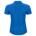 Royal Blue - Back - Clique Womens-Ladies Organic Cotton Polo Shirt