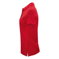 Red - Lifestyle - Clique Womens-Ladies Organic Cotton Polo Shirt