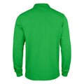 Apple Green - Back - Clique Mens Classic Lincoln Long-Sleeved Polo Shirt