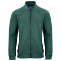 Forest Green - Front - Projob Mens Sweat Jacket