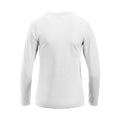 White - Back - Clique Womens-Ladies Carolina Long-Sleeved T-Shirt