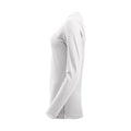 White - Lifestyle - Clique Womens-Ladies Carolina Long-Sleeved T-Shirt