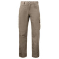 Khaki - Front - Projob Mens Plain Cargo Trousers