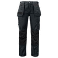 Black - Front - Projob Mens Cargo Trousers