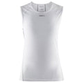 White - Front - Craft Womens-Ladies Sleeveless Base Layer Top