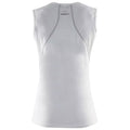 White - Back - Craft Womens-Ladies Sleeveless Base Layer Top