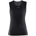 Black - Front - Craft Womens-Ladies Sleeveless Base Layer Top