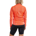 Shocking Orange - Back - Craft Womens-Ladies Essence Windproof Cycling Jacket