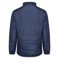 Dark Navy - Back - Umbro Mens Club Essential Bench Jacket