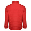 Vermillion - Back - Umbro Mens Club Essential Bench Jacket
