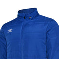 Royal Blue - Side - Umbro Mens Club Essential Bench Jacket