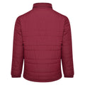 New Claret - Back - Umbro Mens Club Essential Bench Jacket