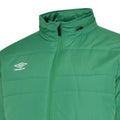 Emerald - Side - Umbro Mens Club Essential Bench Jacket