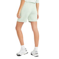 Subtle Green-White - Lifestyle - Umbro Womens-Ladies Core Sweat Shorts