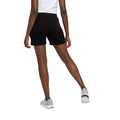 Black - Side - Umbro Womens-Ladies Pro Elite Fleece Shorts