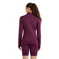Potent Purple-Mauve Shadow - Back - Umbro Womens-Ladies Pro Training Jacket