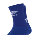 Royal Blue - Side - Umbro Mens Protex Gripped Ankle Socks