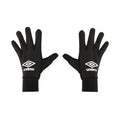 Black - Back - Umbro Unisex Adult Technical Winter Gloves