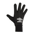 Black - Side - Umbro Unisex Adult Technical Winter Gloves