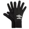 Black - Front - Umbro Unisex Adult Technical Winter Gloves