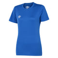 Royal Blue-White - Front - Umbro Womens-Ladies Club Jersey